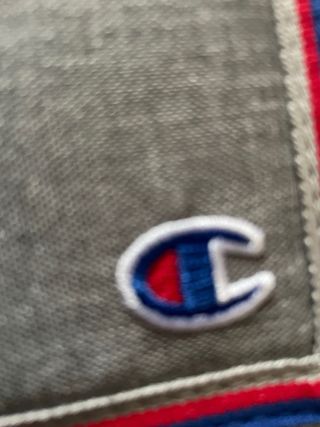 Cartera Champion Gris con Logo