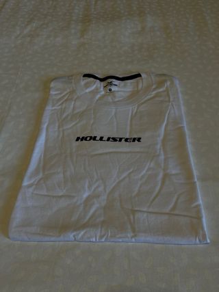 Camiseta Hollister Blanca