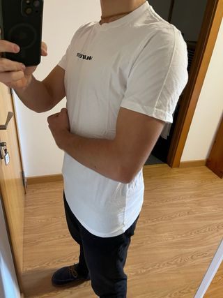 Camiseta Hollister Blanca