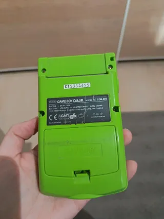 Nintendo Game Boy Color Verde + 2 Juegos