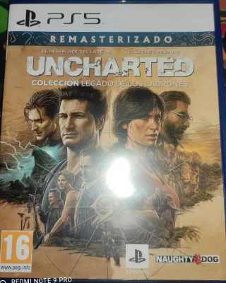 Uncharted Colección Legado de los Ladrones PS5