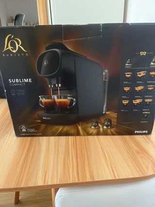 Cafetera Philips L'OR Barista Negra