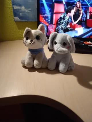 Peluche Elefante y Perro