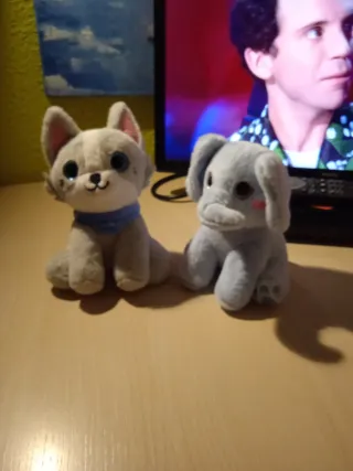 Peluche Elefante y Perro