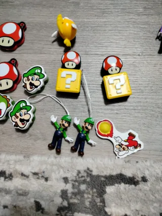 Lote Figuras Mario Bros y Accesorios