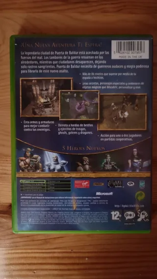 Baldur's Gate Dark Alliance II Xbox