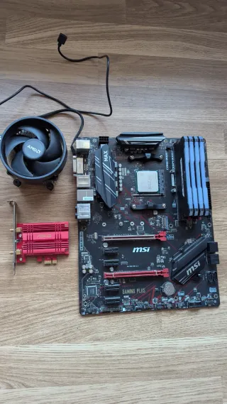 Ryzen 7 2700X + MSI B450 + 32GB 3200mhz