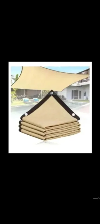 Toldo exterior beige