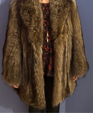 Pelliccia vintage marmotta