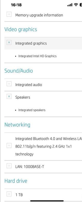Ordenador HP Táctil con Teclado y Ratón