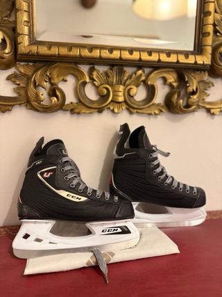 Pattini da ghiaccio uomo neri