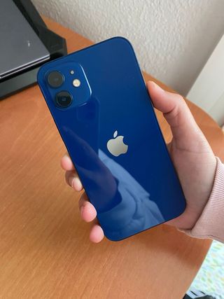 iPhone 12 Azul 128GB + Fundas