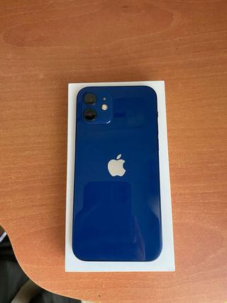 iPhone 12 Azul 128GB + Fundas