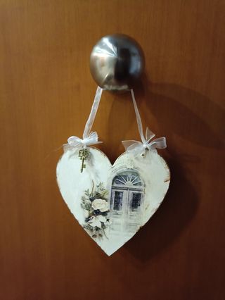 Corazón Decoración Shabby Chic núm. 59