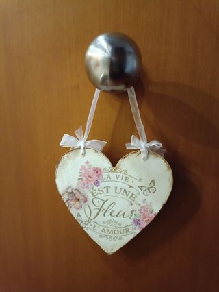 Corazón Decoración Shabby Chic núm. 59