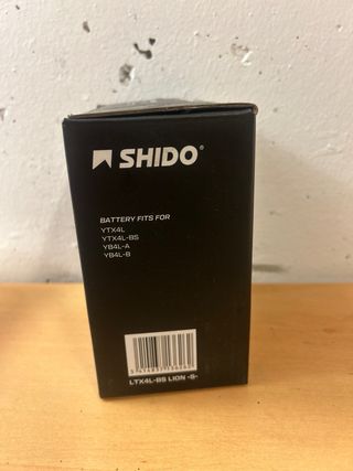 Batería Litio SHIDO LTX4L-BS LiFePO4