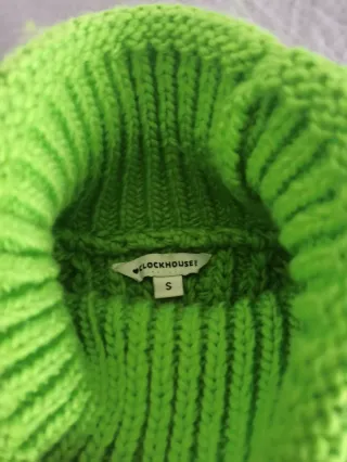 Jersey de invierno verde vivo