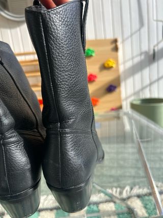 Botas cowboy Uterqüe negras