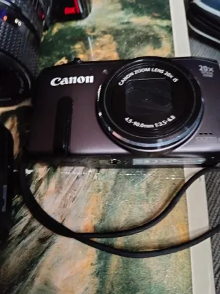 Lote Cámaras Konica, Canon, Kodak Vintage