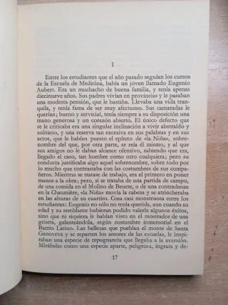 Mimi Pinson y otras historias. Alfredo de Musset.
