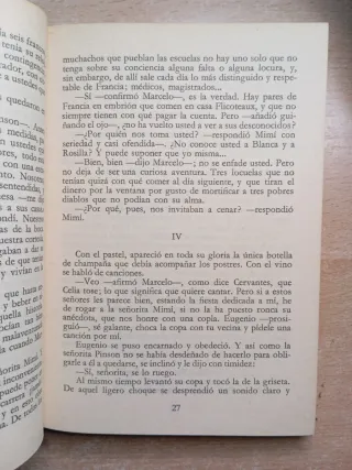 Mimi Pinson y otras historias. Alfredo de Musset.