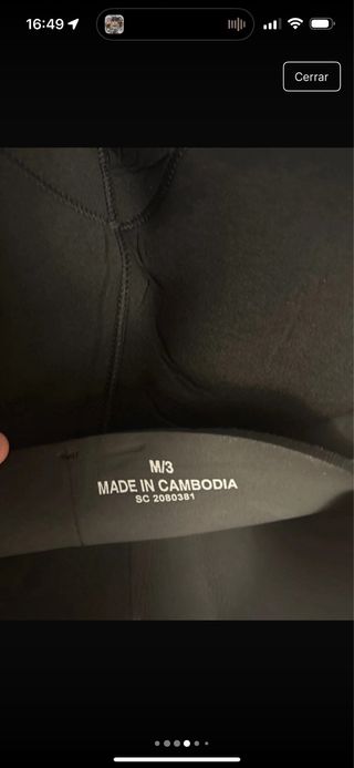 Traje Pesca Submarina Cressi 5mm