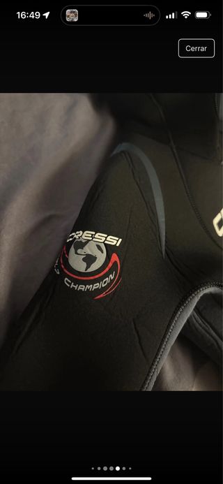 Traje Pesca Submarina Cressi 5mm