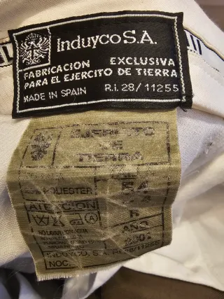 Pantalón de traje marrón talla 54