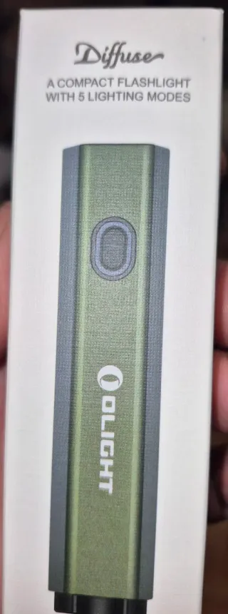 Linterna Olight Diffuse Verde Nueva