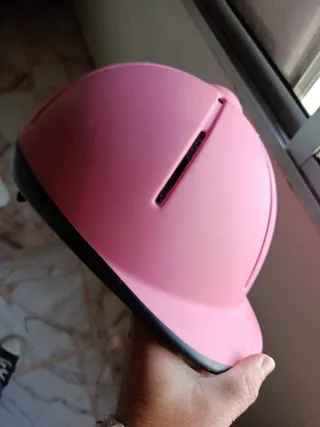Casco Equitación Fouganza Rosa