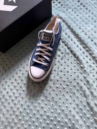 Converse Azul Plataforma