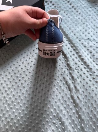 Converse Azul Plataforma