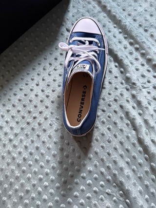 Converse Azul Plataforma