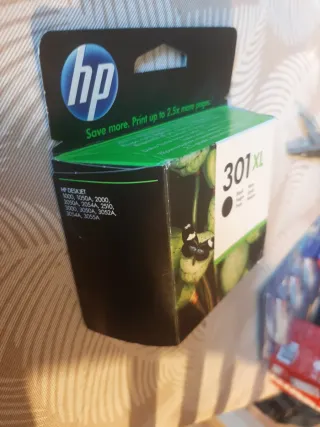 Tinta HP 301 XL Negra
