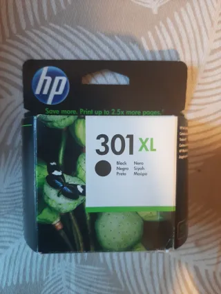 Tinta HP 301 XL Negra