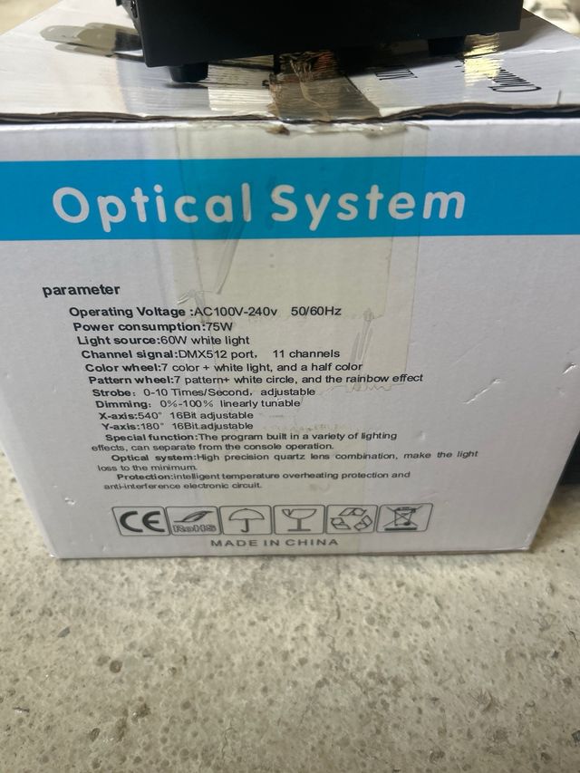 Mini proyector luz efectos especiales