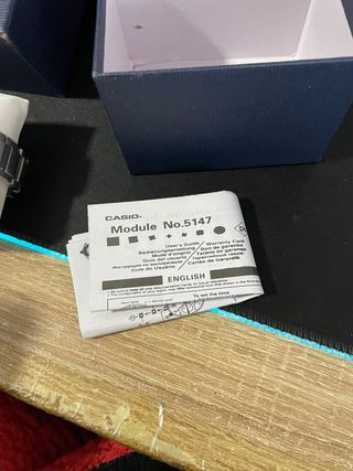 Reloj Casio Edifice EF-500 Nuevo