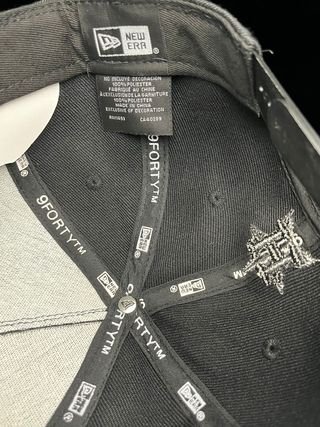 Gorra New Era Houston Negra con Logo H Llamas Fueg