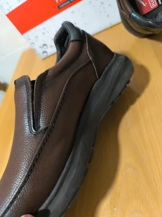 Zapatos Fluchos Piel Marrón Talla 39