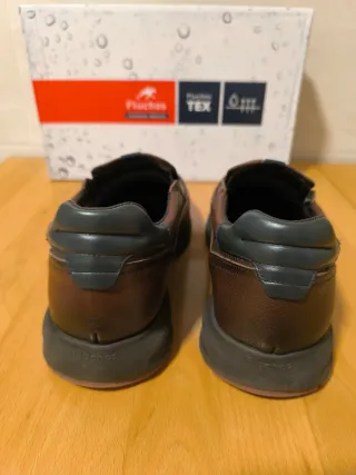 Zapatos Fluchos Piel Marrón Talla 39