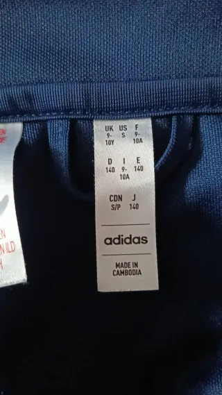 Chándal Adidas Vallecas CF niño T9-10 140cm