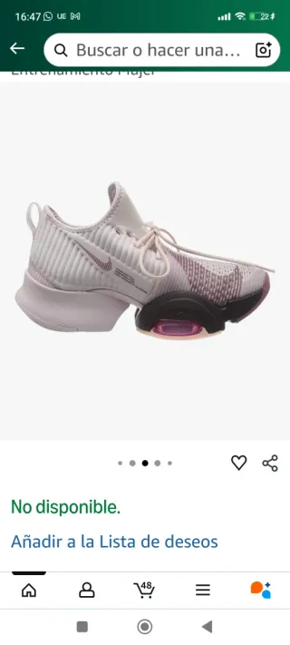 Tenis grises y rosas