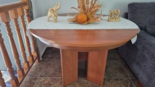 Conjunto comedor mesa extensible