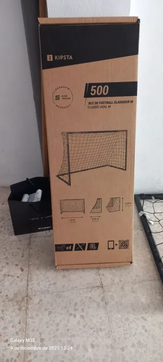 Portería de fútbol Kipsta