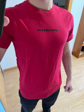 Camiseta Hollister Roja