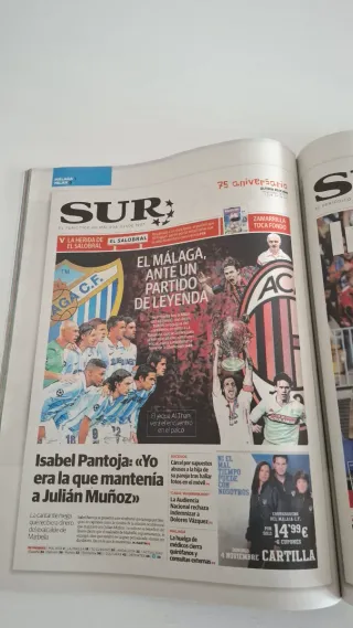 Revista del Málaga cf en la champions