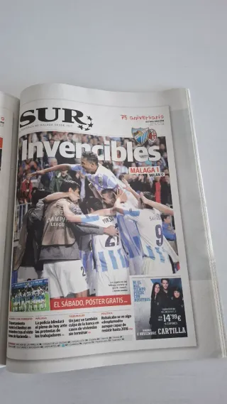 Revista del Málaga cf en la champions