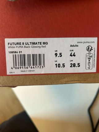 Botas de fútbol Puma Future gama alta talla 44