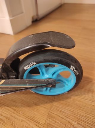 Patinete Scooter Junior Azul y Negro