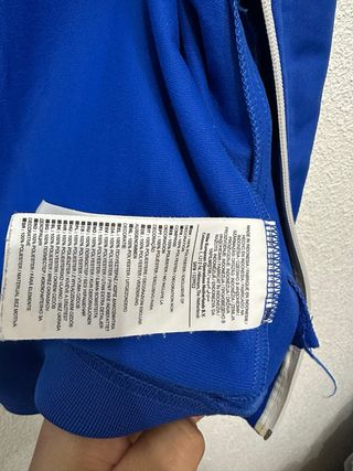 Chaqueta Nike Talla L Azul y Negro